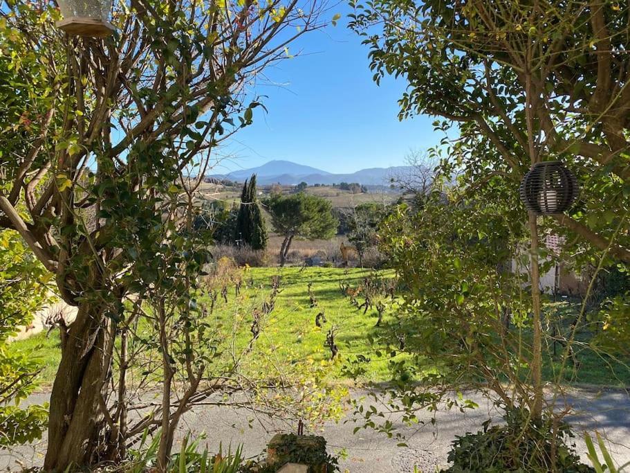 La Vue Sur Le Mont Ventoux, Appartement & Parking Cairanne Extérieur photo